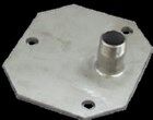 Cemo Edelstahl Flanschplatte 1 1/2 Zoll AG