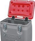 Cemo Gefahrgut Box mobil 170 Liter grau Deckel rot