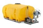 Cemo Mobiles Bewässerungssystem 130-PE 2.000 l mit Elektropumpe 24 V ohne Schwallwand