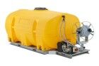 Cemo Mobiles Bewässerungssystem 130-PE 2.000 l mit Elektropumpe 24 V Li-Ion Akku
