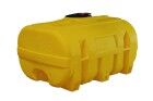 Cemo PE-Fass gelb 1.000 Liter mit Schwallwand