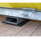 CEMO Staplertaschen mit Kufenauflagen für Gerätefässer 1500l bis 5000l
