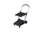 Clax Trolley black edition Vollgummireifen 550 x 890 x 1025 mm