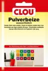 Clou Pulverbeize wasserlöslich dunkelrot im Beutel