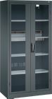 CP Akkuladeschrank BASIC mit Sichtfenstertüren 1950 x 930 mm RAL 7016