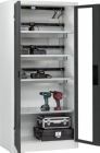 C+P Akkuladeschrank Serie 89 1950 x 930 x 500 mm flexible Einlegeböden
