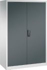 C+P Großraumschrank große Flügeltüren 1950 x 1200 x 600 mm weis grau