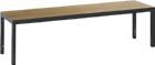 C+P Sitzbank Basic Plus 1500 x 353 x 401 mm Eiche