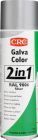 CRC Rostschutz Korrosionsschutzlack Galvacolor 2 in 1 silber Sprühdose mit 500 ml