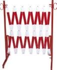 Dancop Scherengitter 3,6x1m rot weiss