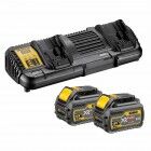 DeWalt Flexvolt Starter Set 6,0 Ah mit DCB132 und  DCB546 