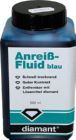 Diamant Anreiß Fluid blau Flasche mit 500 ml