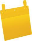 Durable Dokumententasche Maße 210 x 297 mm A4 hoch gelb mit Lasche