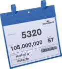 Durable Dokumententasche 297 x 210 mm A4 quer blau mit Lasche