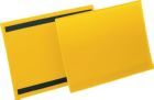 Durable Magnetische Etikettentaschen gelb 297 x 210 (A4 quer) mm