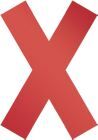 Durable Bodenmarkierung signalrot 135 x 0,2 x 193 mm Kreuz