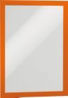 Durable Informationsrahmen A4 selbstklebend orange 2 Stück