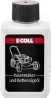E-Coll Rasenmäher und Kettensägeöl für 2 Takt Motoren Flasche mit 100 ml
