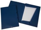 Eichner Collegemappen DIN A4 mit Gummi Blau