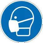 Eichner Gebotsschild Maske benutzen PVC Folie 20 cm