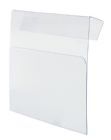 Eichner Hartkunststofftasche für Aufsatzrahmen mit Klemmhalterung 50 x 110 mm