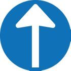 Eichner Leitsystemsticker mit Motiv Pfeil Blau