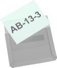 Eichner Magnet Sichttasche DIN A6 Transparent 154 x 114 mm