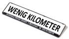 Eichner Miniletter Werbeschild standard Wenig Kilometer