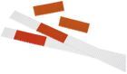 Eichner Planungsstreifen für Einstecktafel 27 x 76 mm Orange