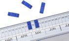Eichner Signal Aufstecker für die Serie VISIMAP Blau