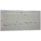 Eichner VISIPLAN Tafel ohne Raster 52 Schienen 200x94cm