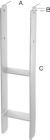 H-Pfostenträger 600x60x111 mm Materialstärke 5,6 mm