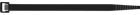 SapiSelco Kabelbinder schwarz UV 200x4,5 mm a100 Stück