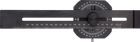 Fortis Präzisions Streichmass 300 mm Ablesung 0,1 mm mit Gradmesser