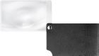 Eschenbach Scheckkartenlupe schwarz visoPOCKET 2,5 fach Leder