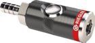 Riegler Sicherheitskupplung mit Druckknopf drehbar NW 7,4 mm Schlauchtülle 6 mm