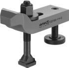AMF Spanneisen T-Nutenschraube M12 x 14 x 100 mm verstärkt gekröpft
