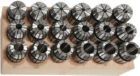 Fortis Spannzangen Set ER16 Spannbereich 1-10 mm DIN6499B