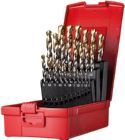 Dormer Spiralbohrer Set 1,0 -13,0mm A002 in Box 118G Typ N 4xD 25 teilig Tin Tip A09520