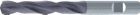 Fortis Spiralbohrer 66 mm Durchmesser 3,0 mm VHM TiALN Typ UNI Schaft HB Innenkühlung