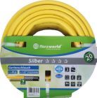 Floraworld Gartenwasserschlauch 12,5 mm 1/2 Zoll 50 m Silber FW