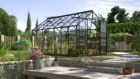 Vitavia Gewächshaus Jupiter 11500 ESG 3 mm Traufenhöhe 1535 mm
