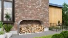 Vitavia Kaminholzregal Ardor 401 flach blank 2100 mm