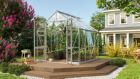 Vitavia Gewächshaus mit Doppelschwingtüren Olymp 6700 ESG 3 mm