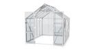 Vitavia Gewächshaus mit Doppelschwingtüren Olymp 8300 ESG 3 mm Aluminium