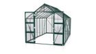 Vitavia Gewächshaus mit Doppelschwingtüren Olymp 11500 ESG 3 mm smaragd