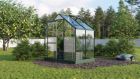 Vitavia Gewächshaus Planet 2500 ESG 3 mm smaragd Traufe 1360 mm