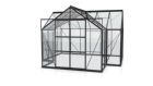 Vitavia Gewächshausbausatz Sirius ESG 3 mm schwarz