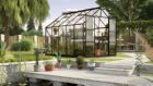 Vitavia Gewächshaus Uranus 8300 ESG 3 mm schwarz