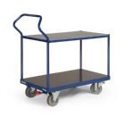 Ergotruck Tischwagen bis 500 kg Last 2 Ladeflächen 800 x 1426 x 1256 mm